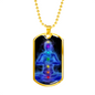 Seven Chakra Alignment Soul Purpose Necklace, Silver Gold Jewelry