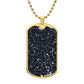 Celestial Night Sky Dog Tag Tehachapi