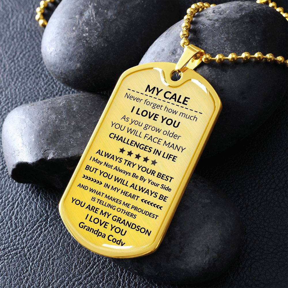 Cale Dog Tag