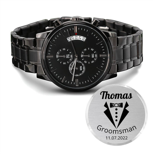 Customized Watch Groomsman Thomas