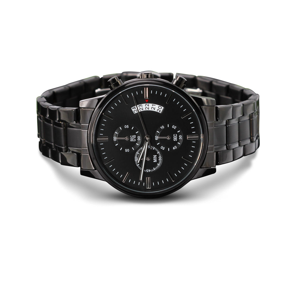 Happy Father's Day Beloved Dad Today Tomorrow Forever Luxury Watch