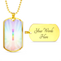 Seven Chakra Spiritual Necklace, Silver and Gold Jewelry