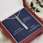 Custom Coordinates Message Card Gift Set