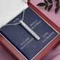 Custom Coordinates Message Card Gift Set