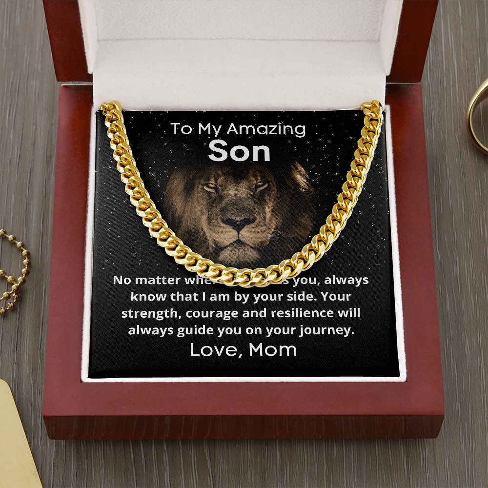 Cuban Chain Link - For Son From Mom
