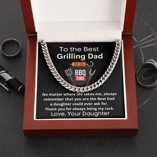 Grilling Dad - Father's Day Gift from Daughter