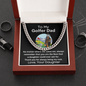 Golfer Dad, Father's Day Cuban Chain, From Daughter