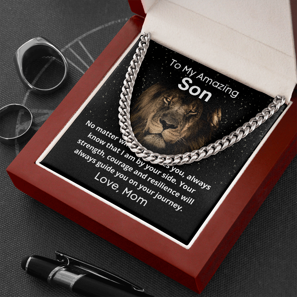 Cuban Chain Link - For Son From Mom