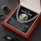 Golfer Dad, Father's Day Cuban Chain, From Daughter