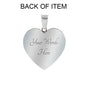 Celestial Sky Couple Hear Pendant Bracelet Personalized Custom Bangle Silver Gold