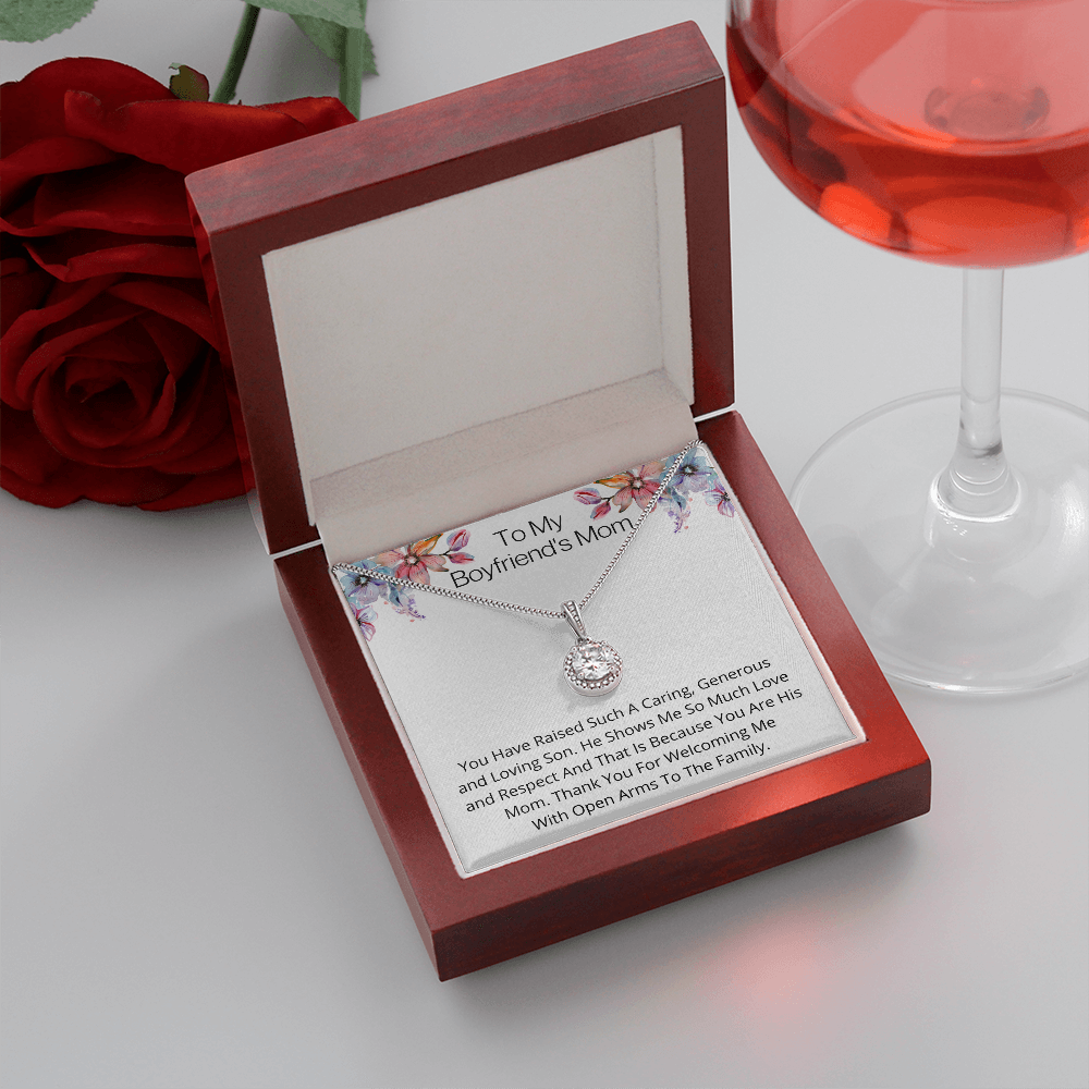 Mother's Day Gift From Boyfriend's Mom - Earrings and Necklace Gift Set