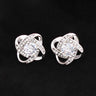 Eternal Sparkle Knot Earrings