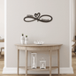 Infinity Heart Metal Art Decoration