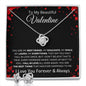 To My Beautiful Valentine | Necklace And Earrings Set