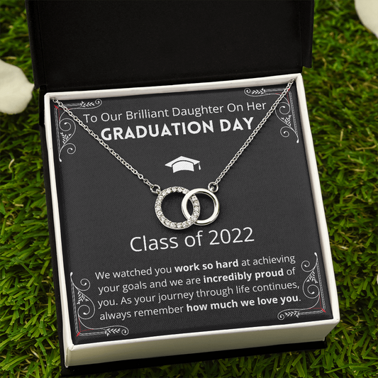 To Our Daughter, Graduation Necklace Gift Set