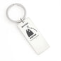 Happy Father's Day Master Baiter Engravable Keychain