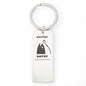 Happy Father's Day Master Baiter Engravable Keychain