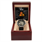 Father's Day Openwork Watch, Gift From Son