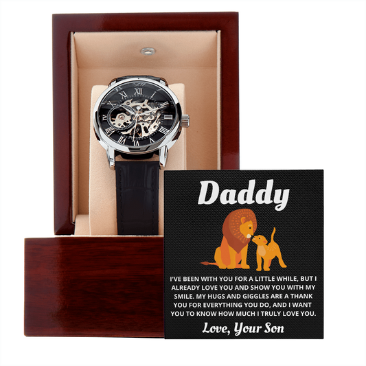 Father's Day Watch, Gift From Son, Luxury Watch Set