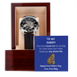 First Father's Day Message Card Wrist Watch