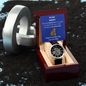 First Father's Day Message Card Wrist Watch