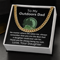 Cuban Link Chain, Father's Day Gift, Outdoors Dad