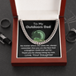 Cuban Link Chain, Father's Day Gift, Outdoors Dad