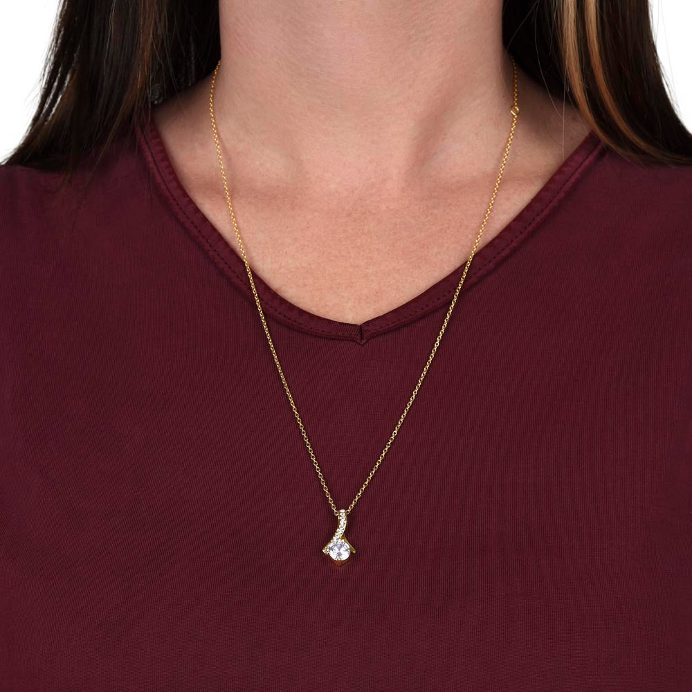 To My Girlfriend - Eternal Love Necklace - Gift from Boyfriend