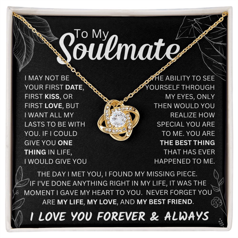To My Soulmate Necklace