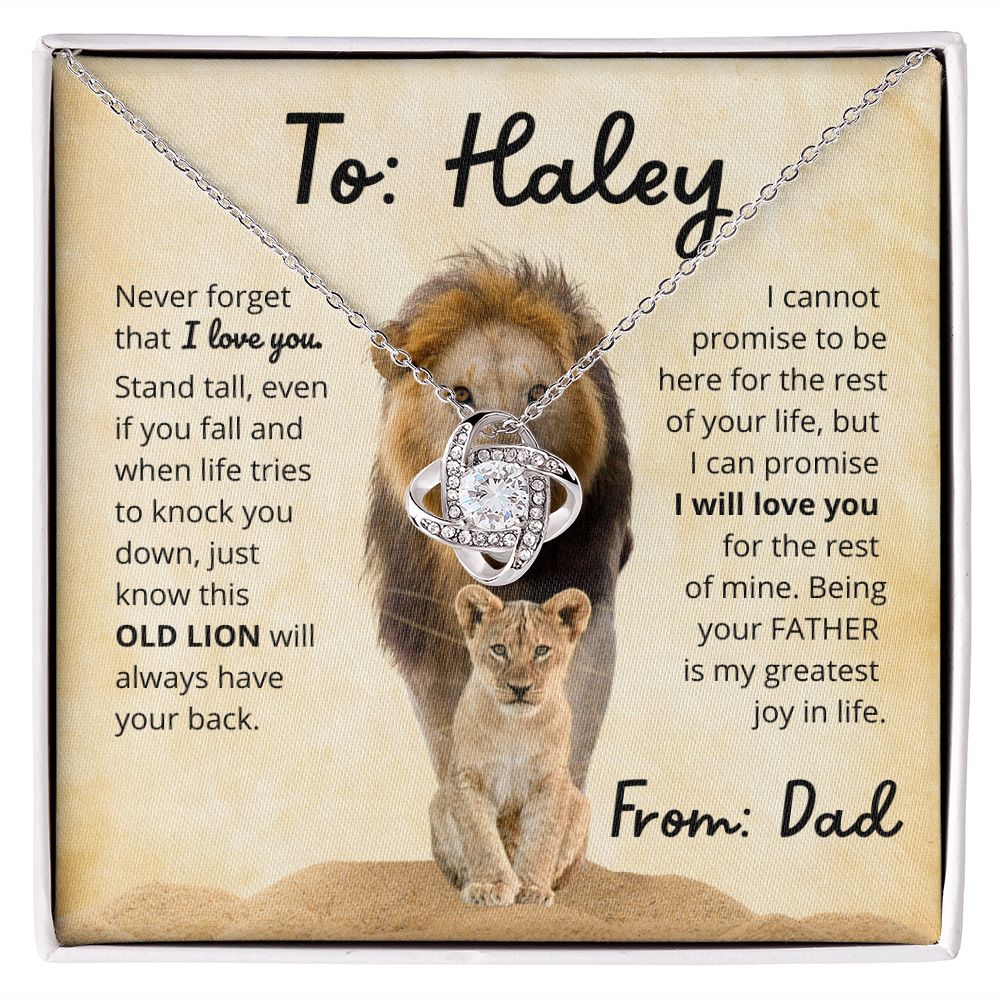 Old Lion to Haley