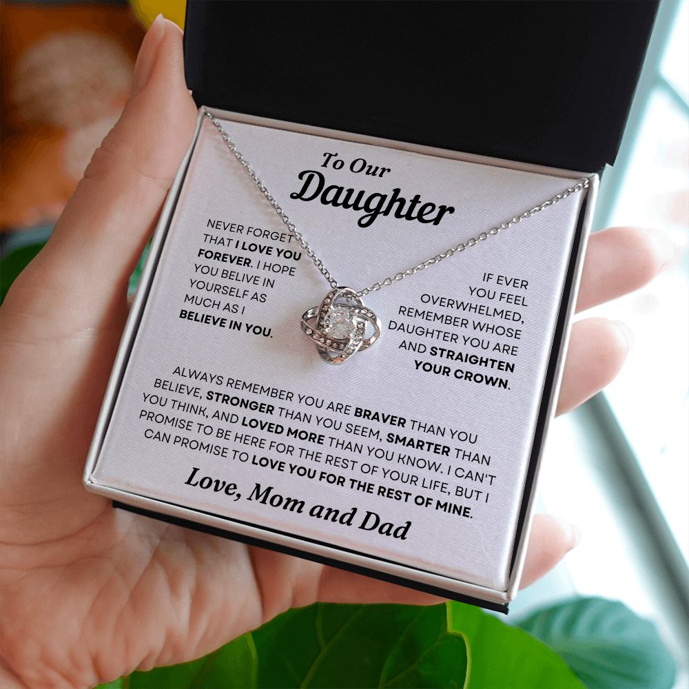 To Our Daughter | Love Mom and Dad