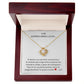 For Ely, Love Knot Necklace