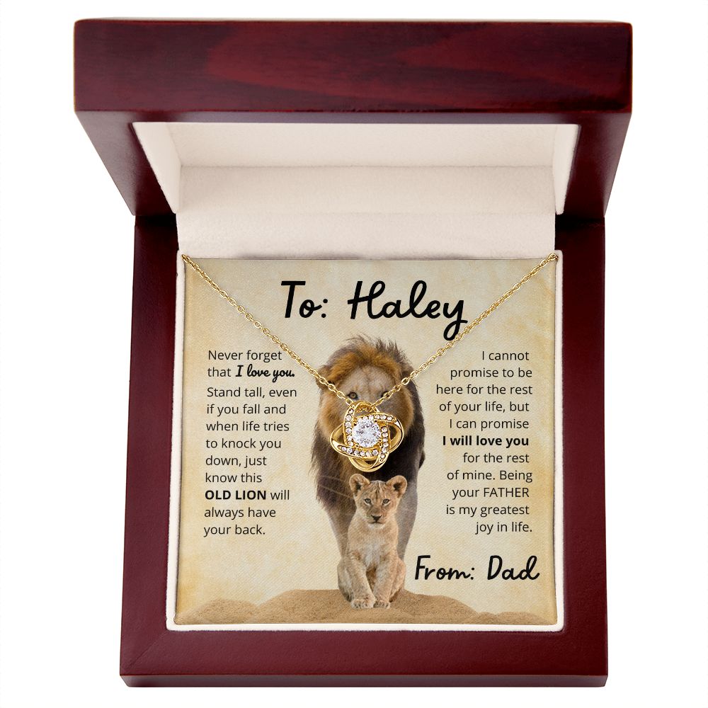 Old Lion to Haley
