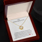 For Ely, Love Knot Necklace