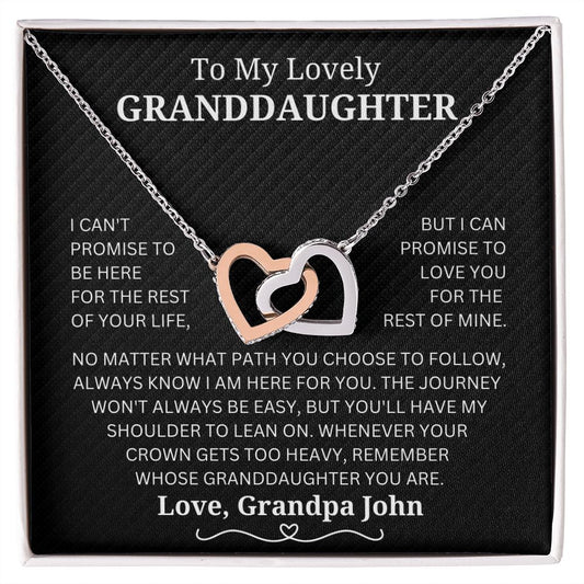 To My Lovely Granddaughter