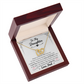 To My Daughter, Eternal Bond Necklace, From Dad