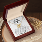To My Daughter, Eternal Bond Necklace, From Dad