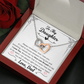 To My Daughter, Eternal Bond Necklace, From Dad