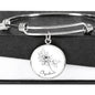 Chrysanthemum November Birth Flower Bangle Charm Bracelet Silver Gold