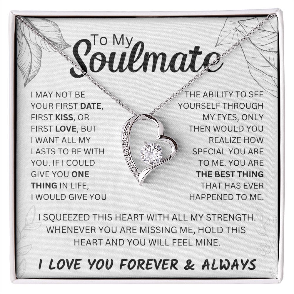 To My Soulmate | I Squeezed This Heart