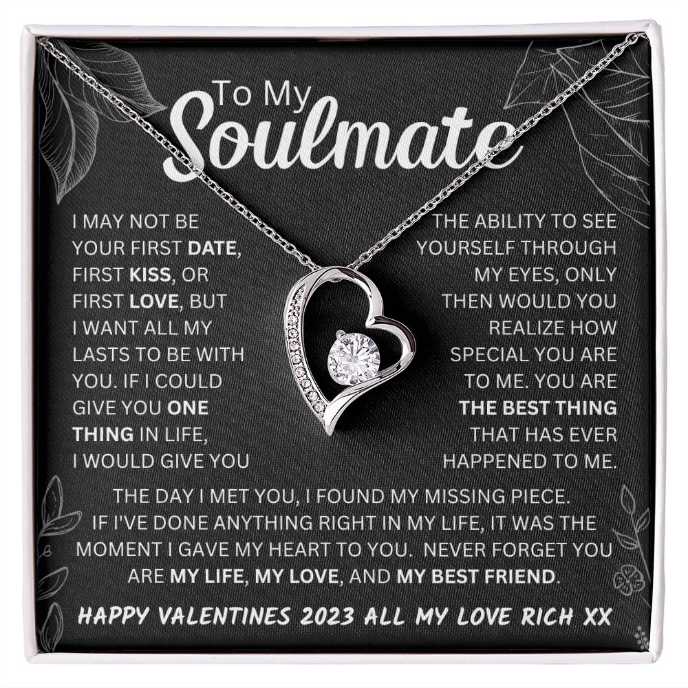 To My Soulmate Happy Valentines Day