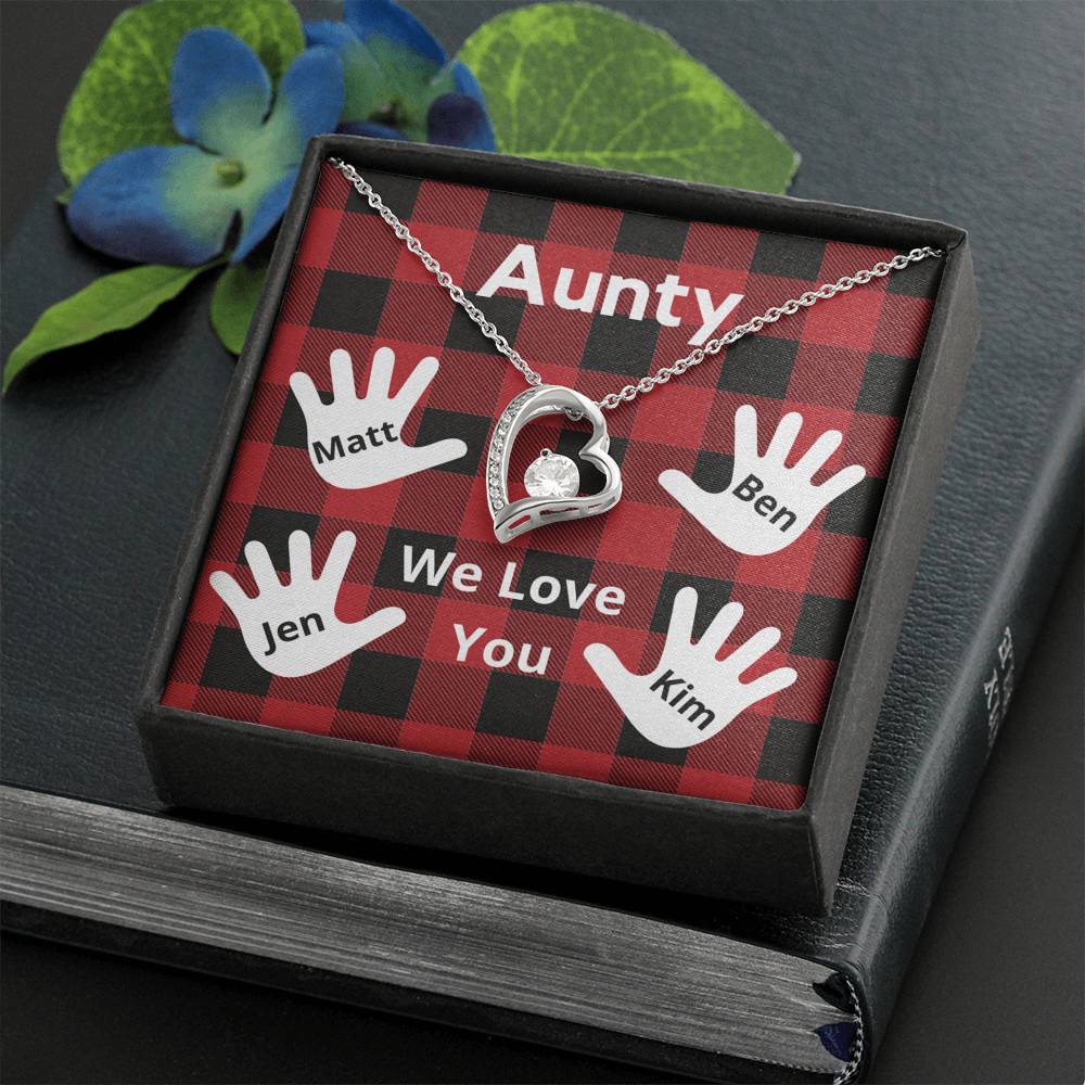 We Love You Aunty - Gift from Nieces and Nephews