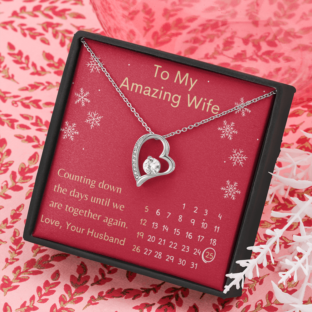 To My Amazing Wife, Countdown Calendar, Christmas GIft