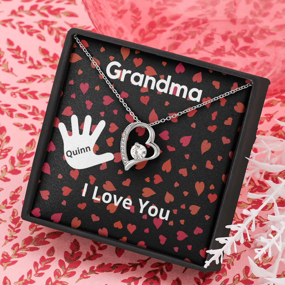 Personalized Valentine's Day Gift for Grandma from 1 Grandchild