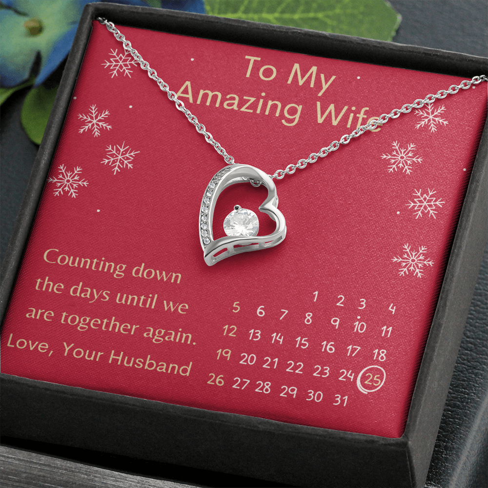 To My Amazing Wife, Countdown Calendar, Christmas GIft