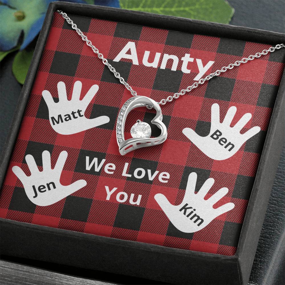 We Love You Aunty - Gift from Nieces and Nephews