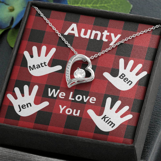 We Love You Aunty - Gift from Nieces and Nephews