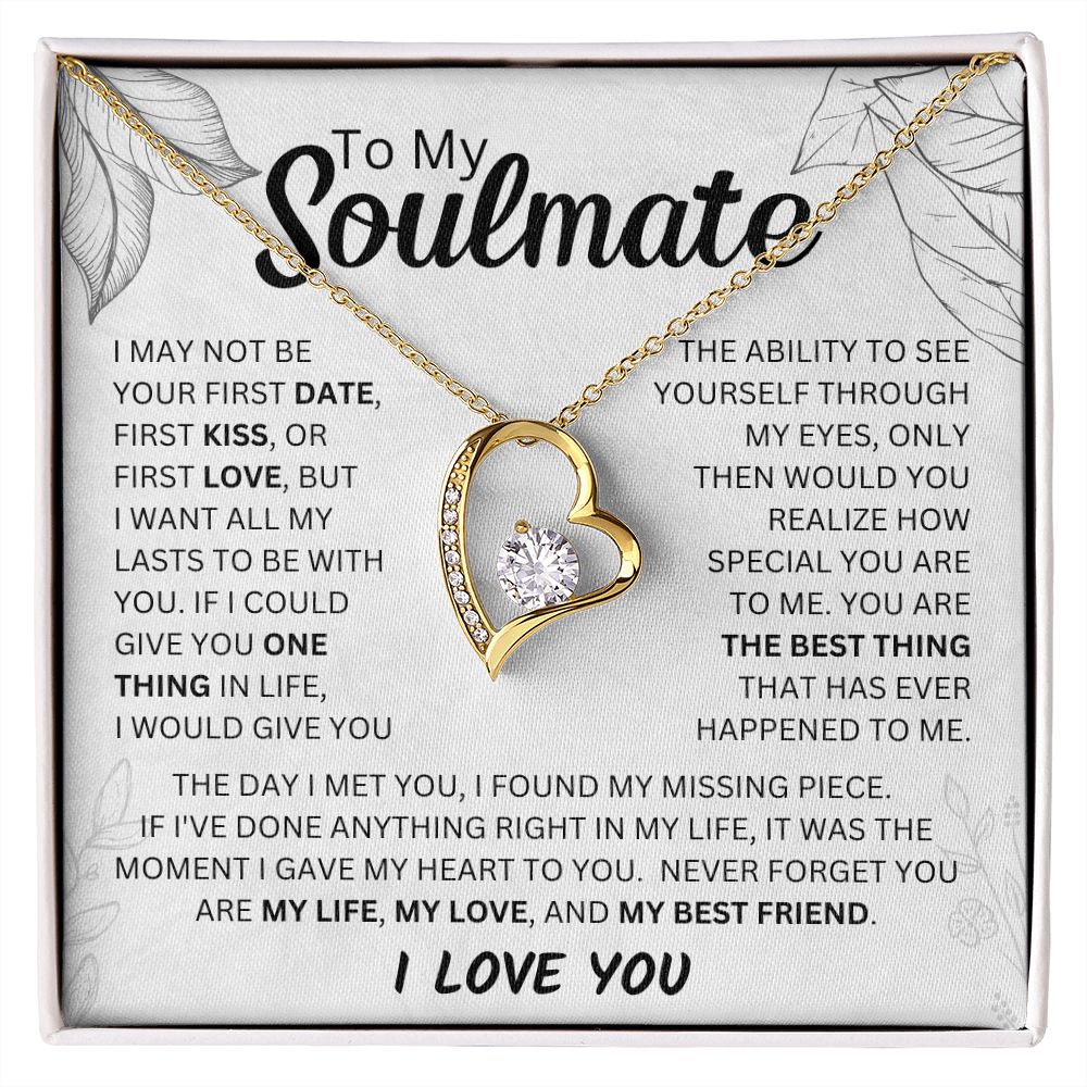 To My Soulmate I Love You