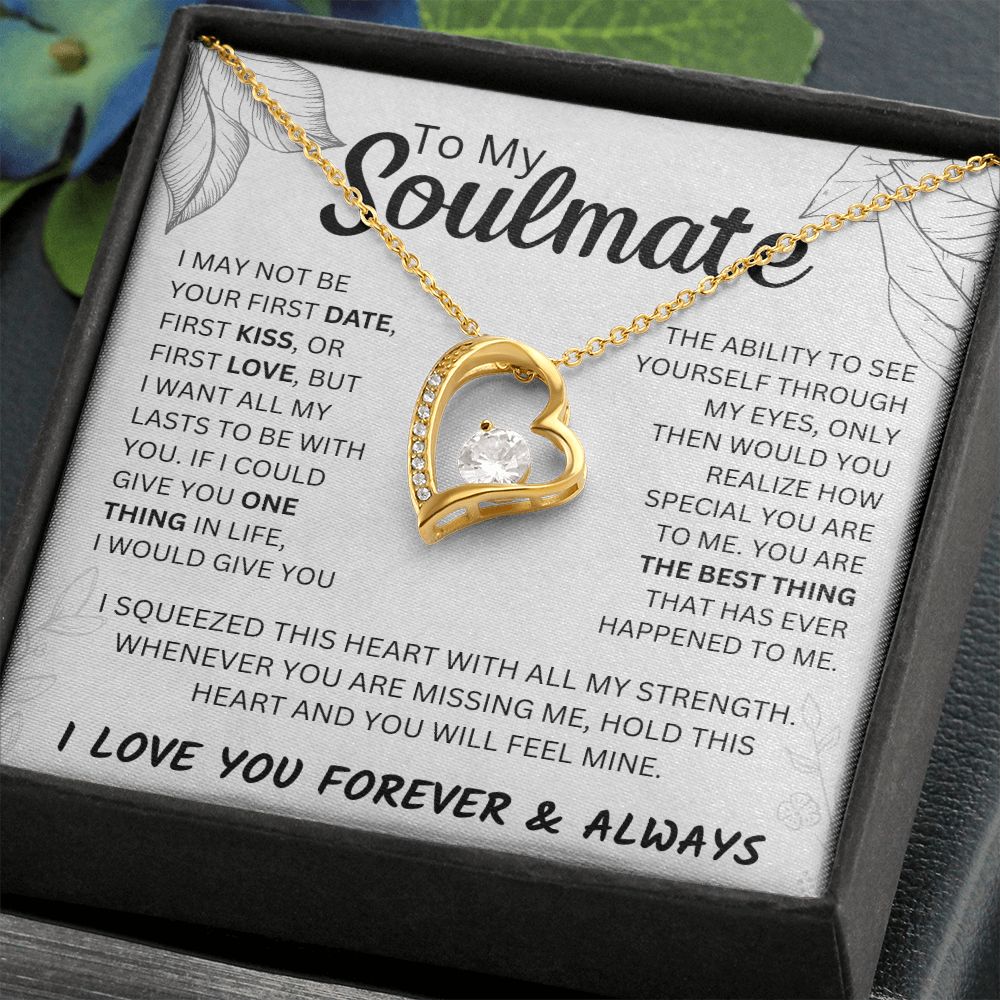 To My Soulmate | I Squeezed This Heart
