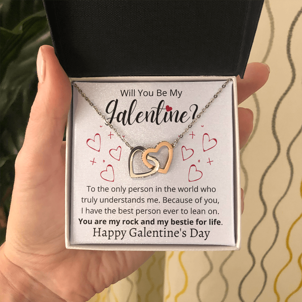 Happy Galentine's Day - Bestie Necklace